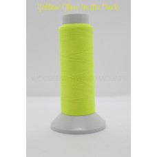 Yellow Glow in the Dark Embroidery Thread
